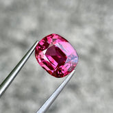 3.96 Carat Pink Spinel Gem Cushion Cut